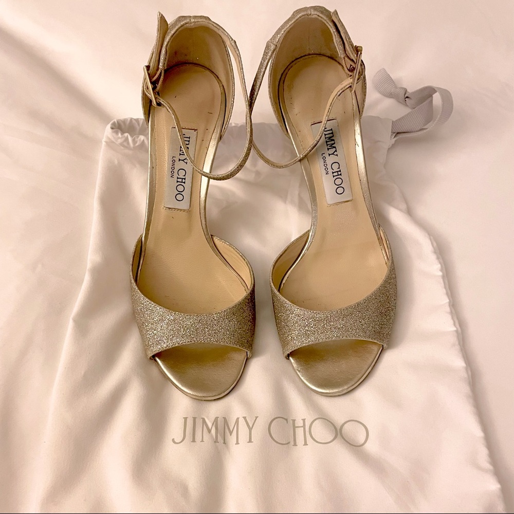 Jimmy Choo Annie 85 Ankle Strap Sandal